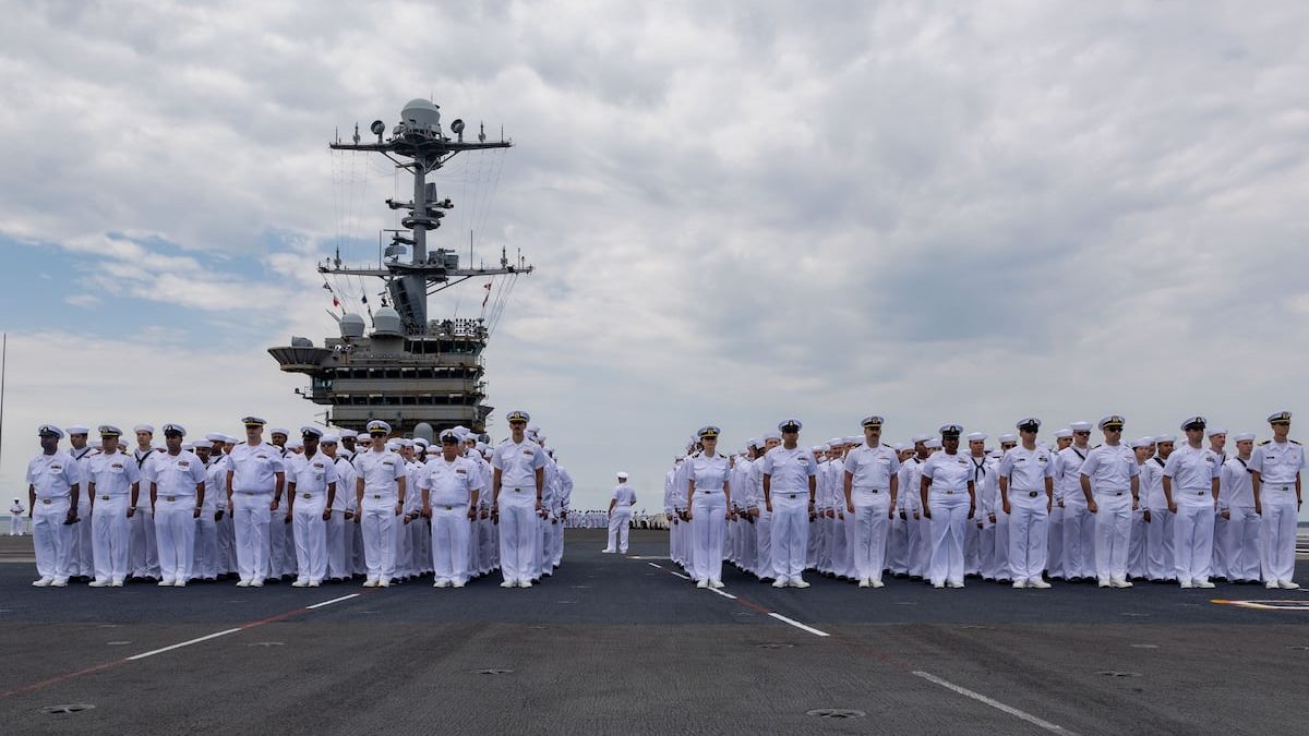 Aircraft carrier USS Harry S. Truman deploys into a volatile world