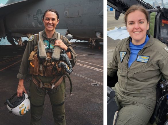 Navy IDs two aviators who died in EA-18G Growler crash last week