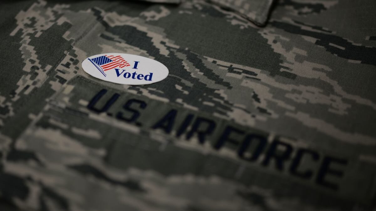 Time running out for military members to cast their absentee ballots