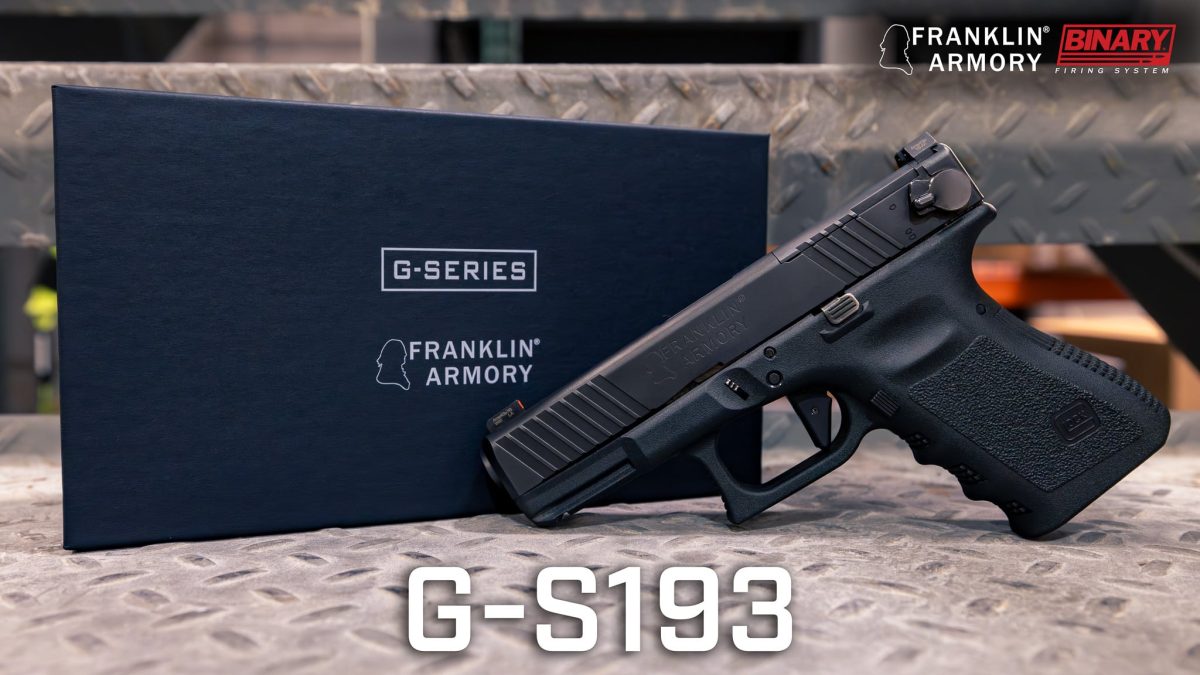 [FIRST LOOK] Franklin Armory Binary Glock Trigger & Slide