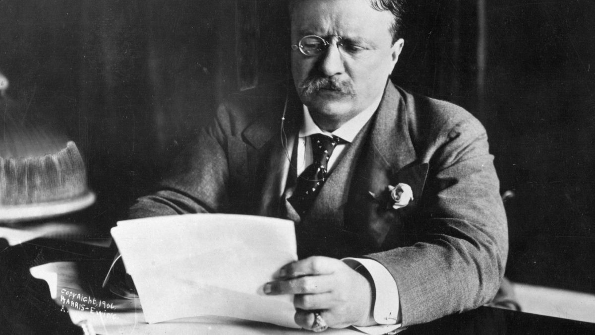 On this day in history, October 27, 1858, Teddy Roosevelt, American titan, is born in New York City