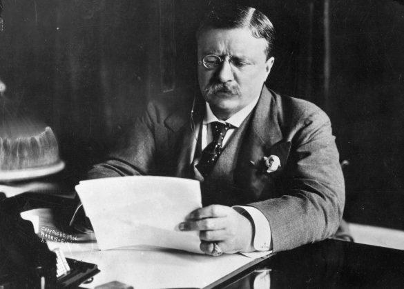 On this day in history, October 27, 1858, Teddy Roosevelt, American titan, is born in New York City