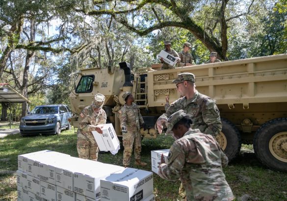 Fort Liberty soldiers deploying to help with Hurricane Helene relief