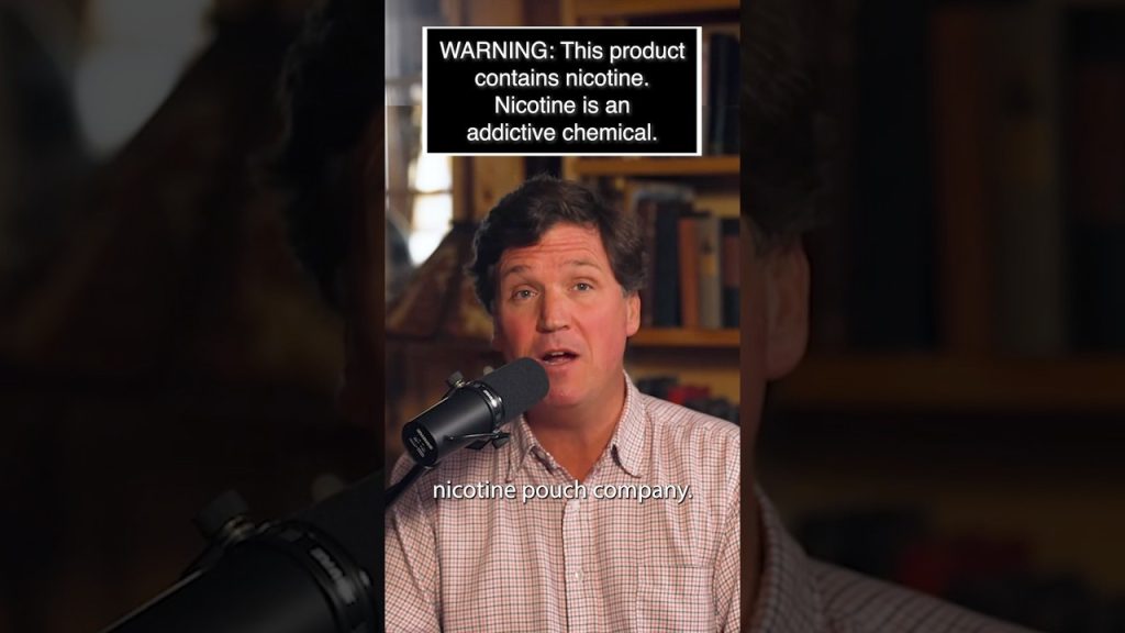 Tucker Carlson Launches New Nicotine Product