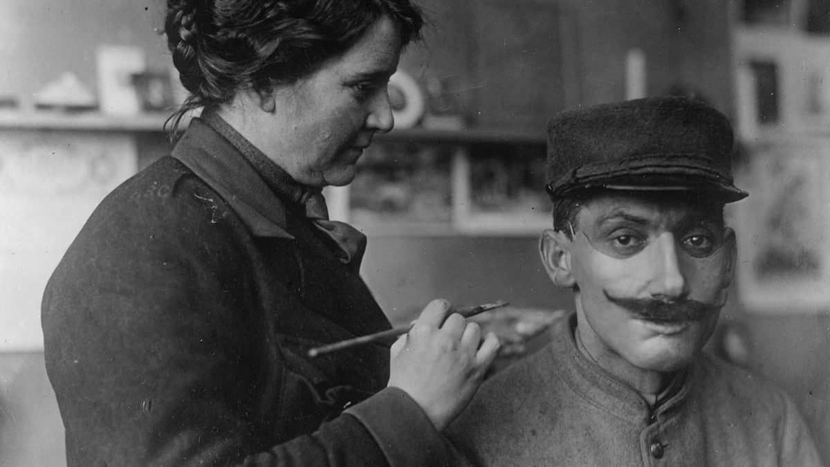 The American woman who sculpted new faces for battle-scarred WWI vets