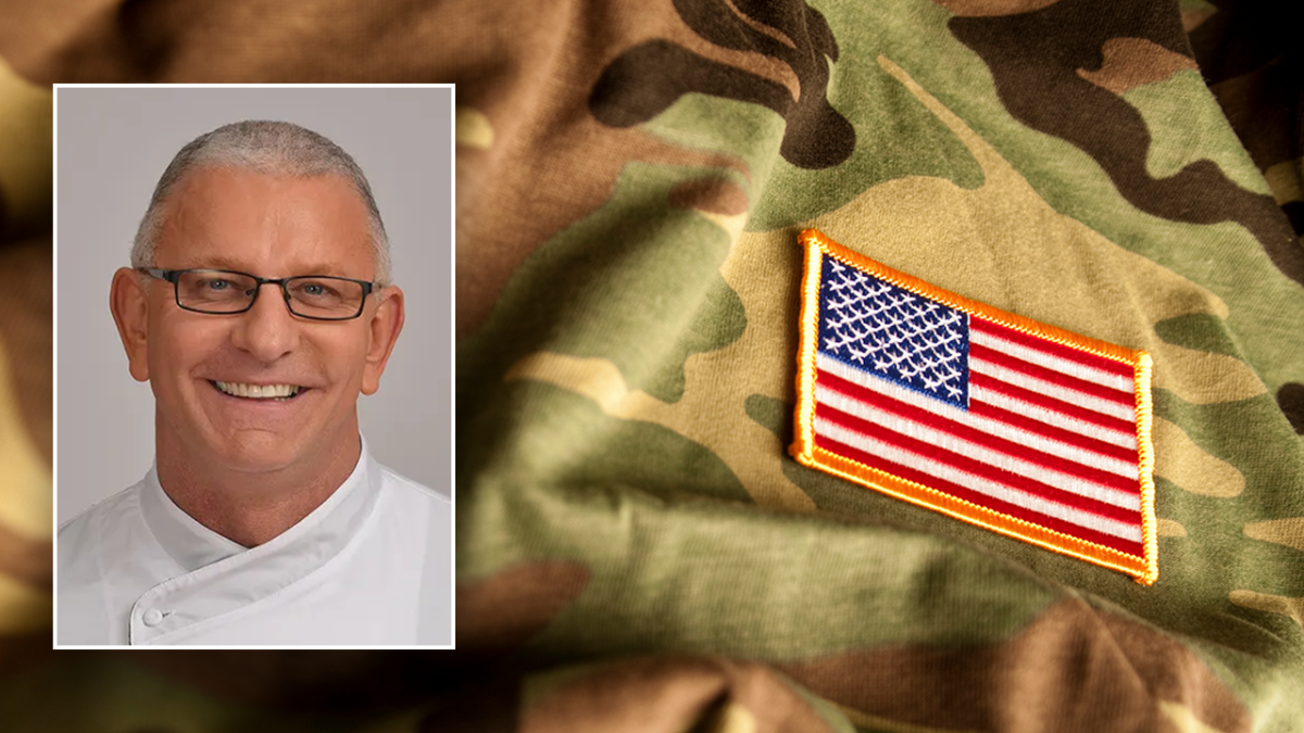 Military veterans are the focus as celebrity chef suggests ways to reach out