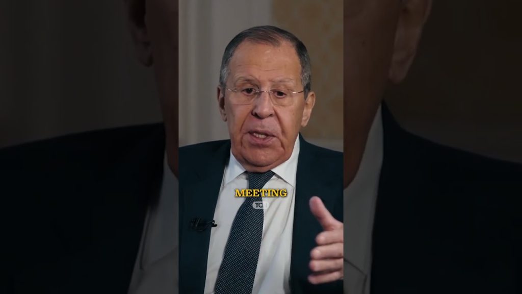 Sergey Lavrov Recounts His Meeting With Tony Blinken