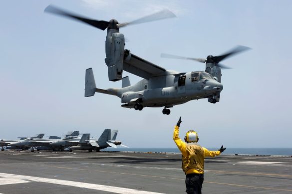 Navy, Air Force cleared to fly Ospreys after inspecting gears