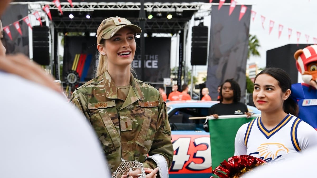 Camouflage and tiaras: First active-duty Miss America reflects on year