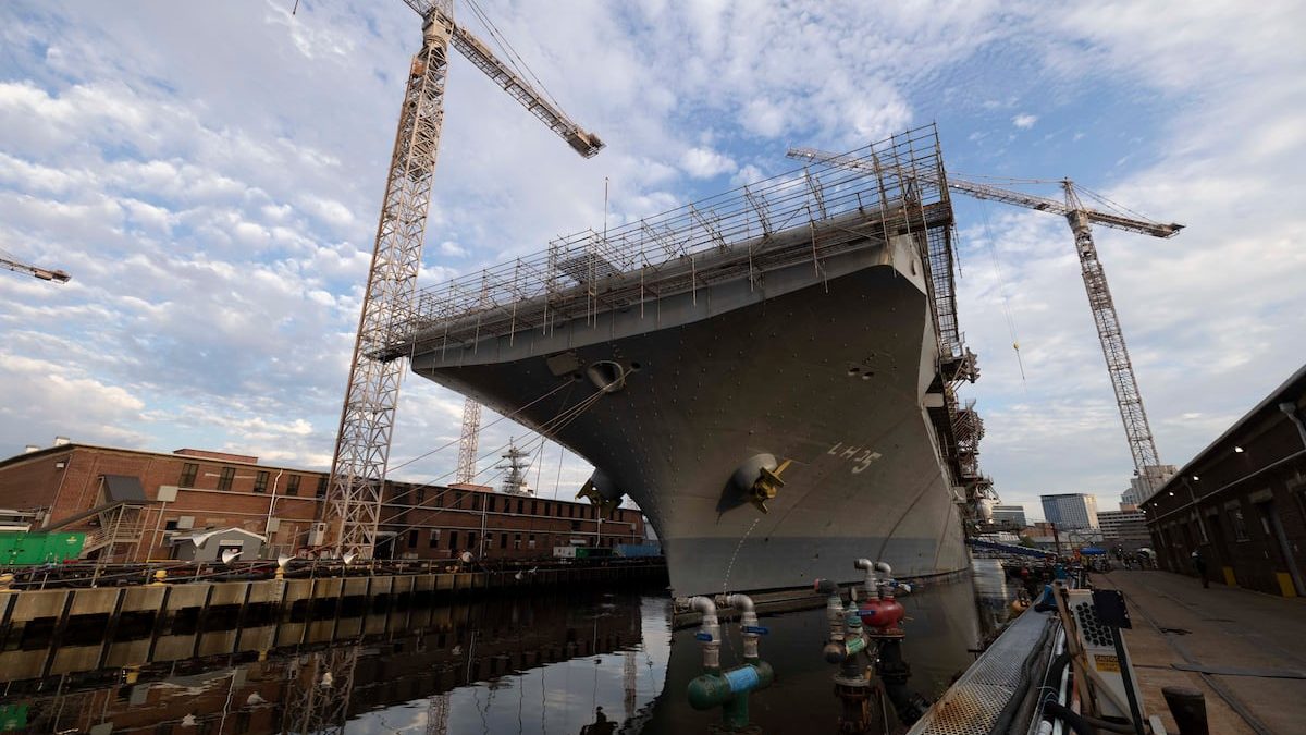 Marines hindered by Navy’s amphibious warfare ship maintenance delays