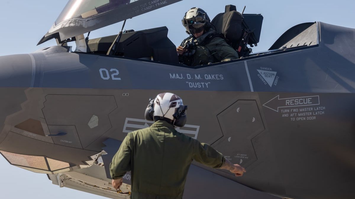 Marines reactivate East Coast squadron with Corps’ newest fighter jet