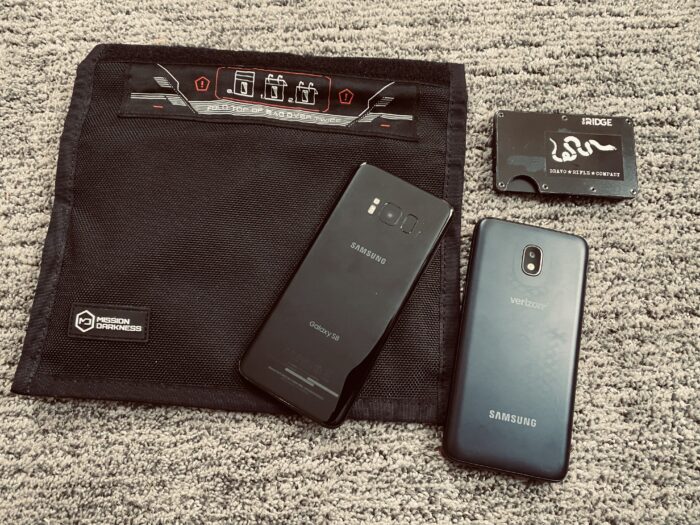 Mission Darkness Cell Phone Faraday Bag