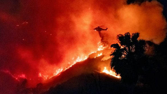 Retired Coast Guard helicopter commander details risks to air crews fighting LA fires