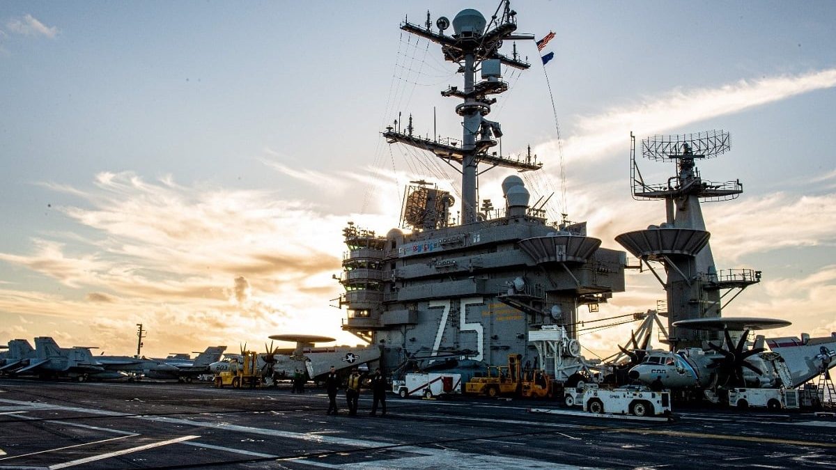 USS Harry S. Truman collides with merchant vessel in Mediterranean