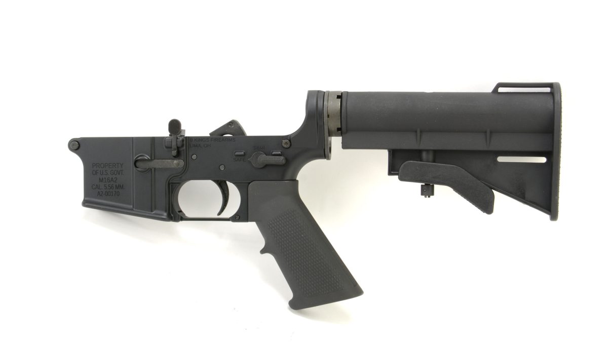 B. King Firearms is Offering Retro M16 Marked Lowers