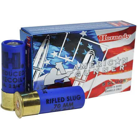 Hornady American Gunner Reduced Recoil 1 oz. Rifled Slug