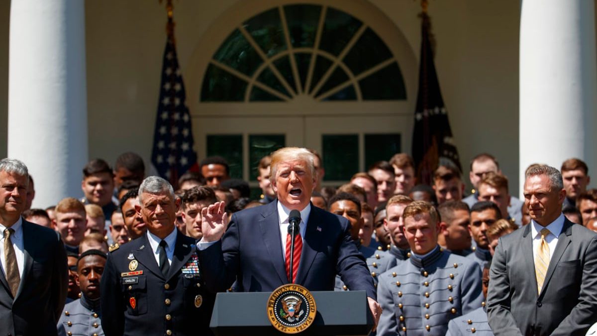 Trump fires service academy boards that oversee morale, academics