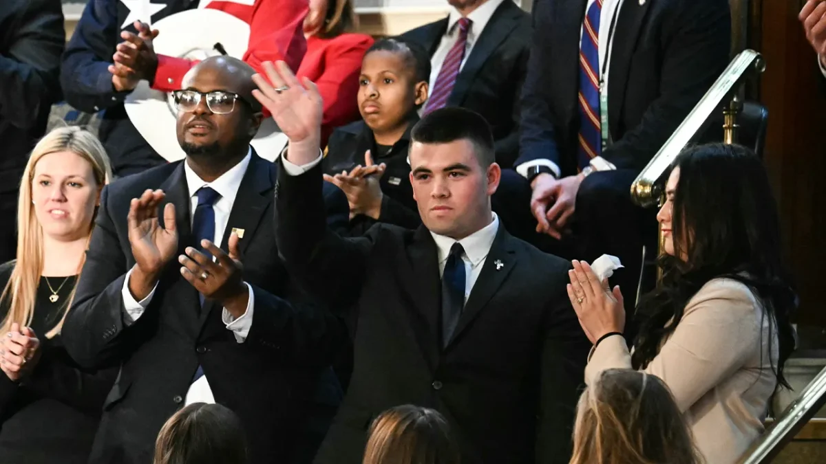 Trump tells high school senior of West Point acceptance during Tuesday speech