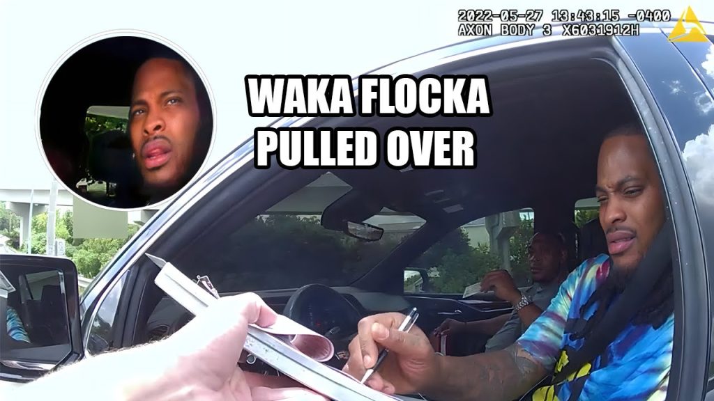 BodyCam: Waka Flocka Pulled Over for Suspended License