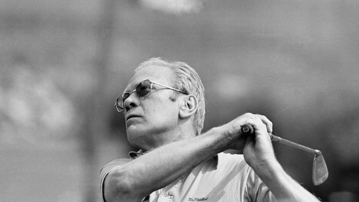 Saigon was falling. President Ford was playing golf.
