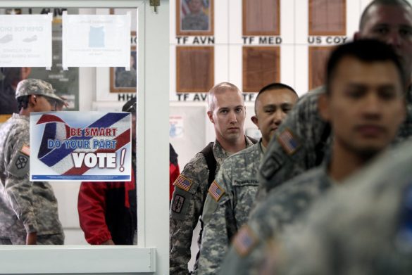 Military families challenge Trump’s stricter federal voting rules