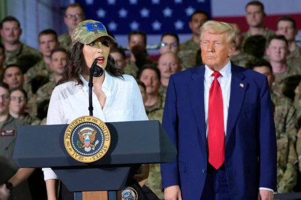 Blue state governor makes another appearance with Trump before his 100-day speech