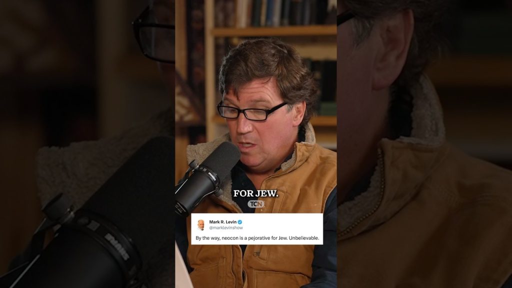 Tucker Reacts to Mark Levin Calling Steve Witkoff an Anti-Semite