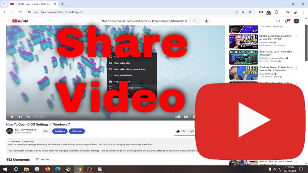 How To Share YouTube Video [Guide]