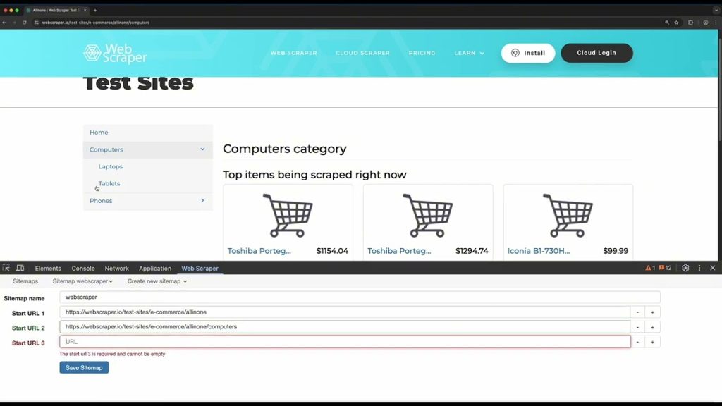 3/20. How to add mutliple start URLs to your sitemap