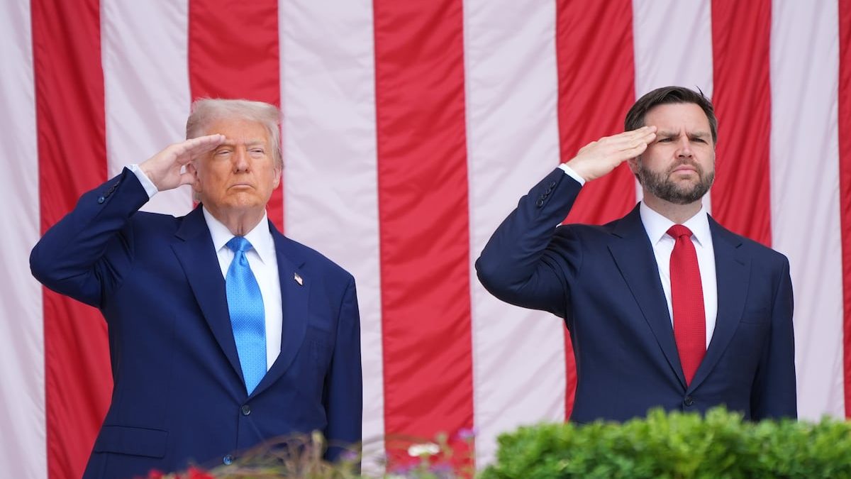 Trump honors fallen service members at Arlington National Cemetery