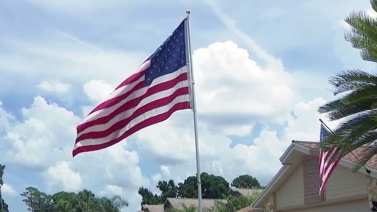 Florida HOA sues disabled veteran over American flag pole in his yard