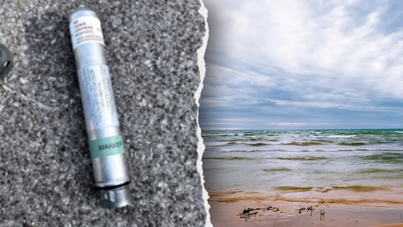 Dangerous phosphorus pyrotechnics missing in Lake Michigan prompt Coast Guard warning