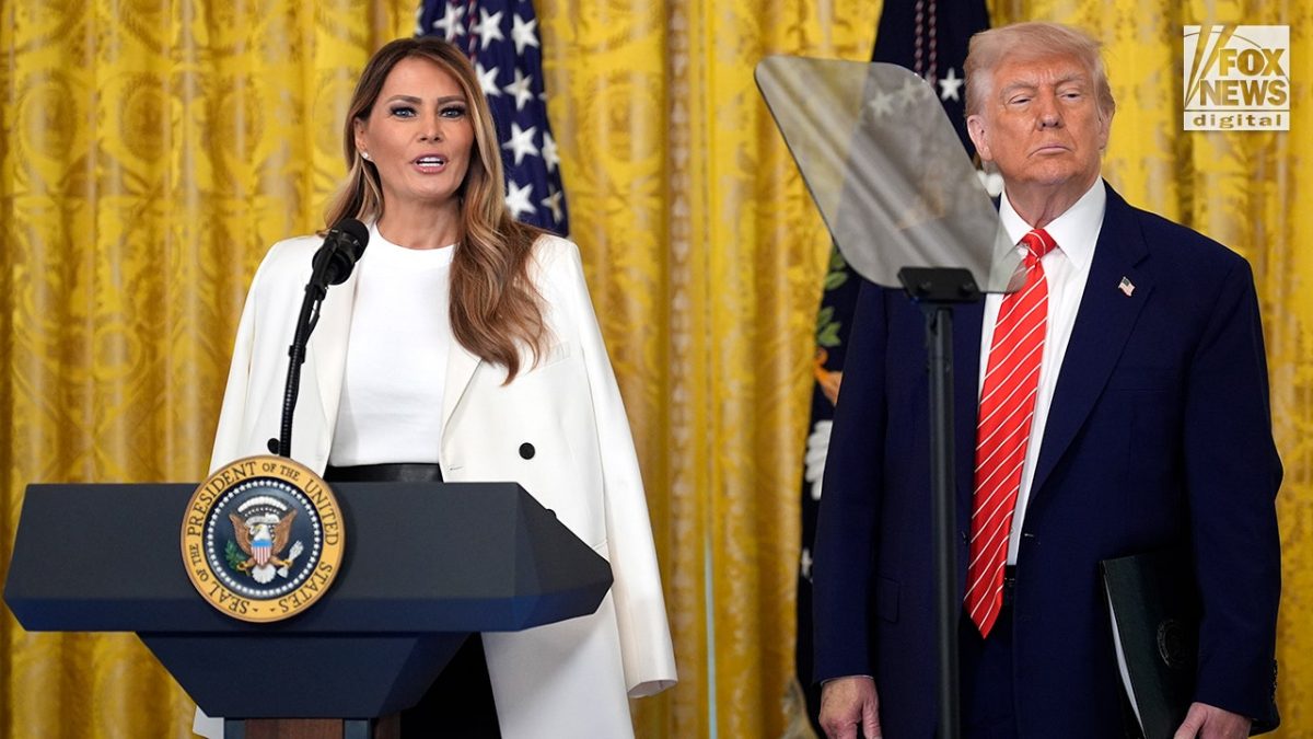 Melania Trump at White House kicks off Mother’s Day by celebrating military moms