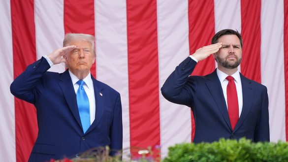 Trump honors fallen heroes, vows to fix republic ahead of 250th anniversary