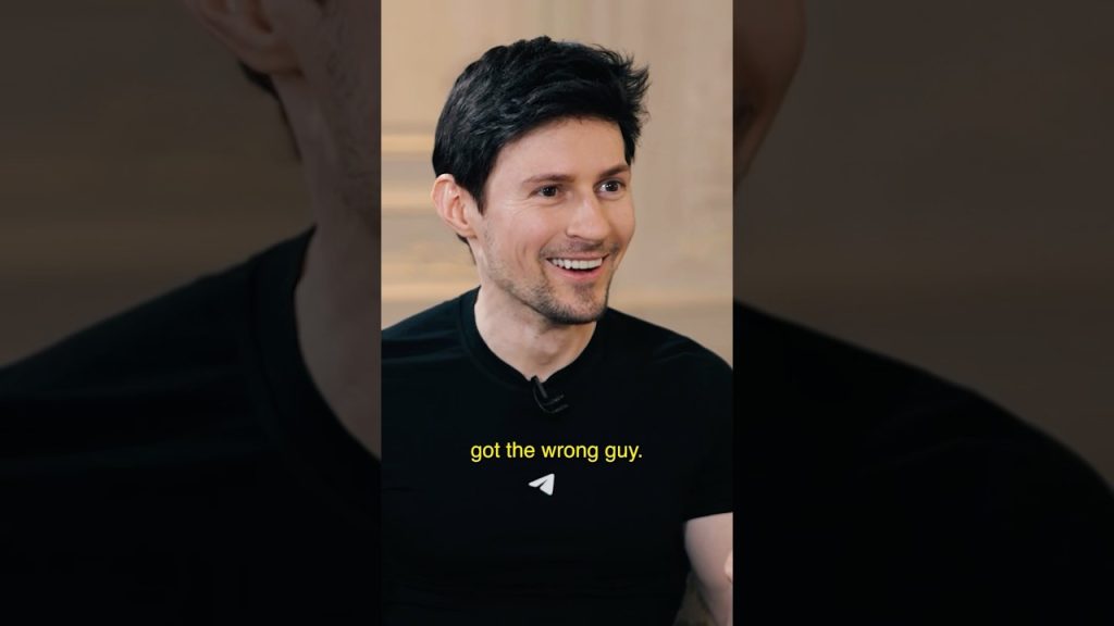 Pavel Durov’s 1st Time Speaking Since Arrest