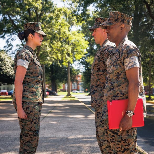 Marine’s lifesaving actions earn her an achievement medal