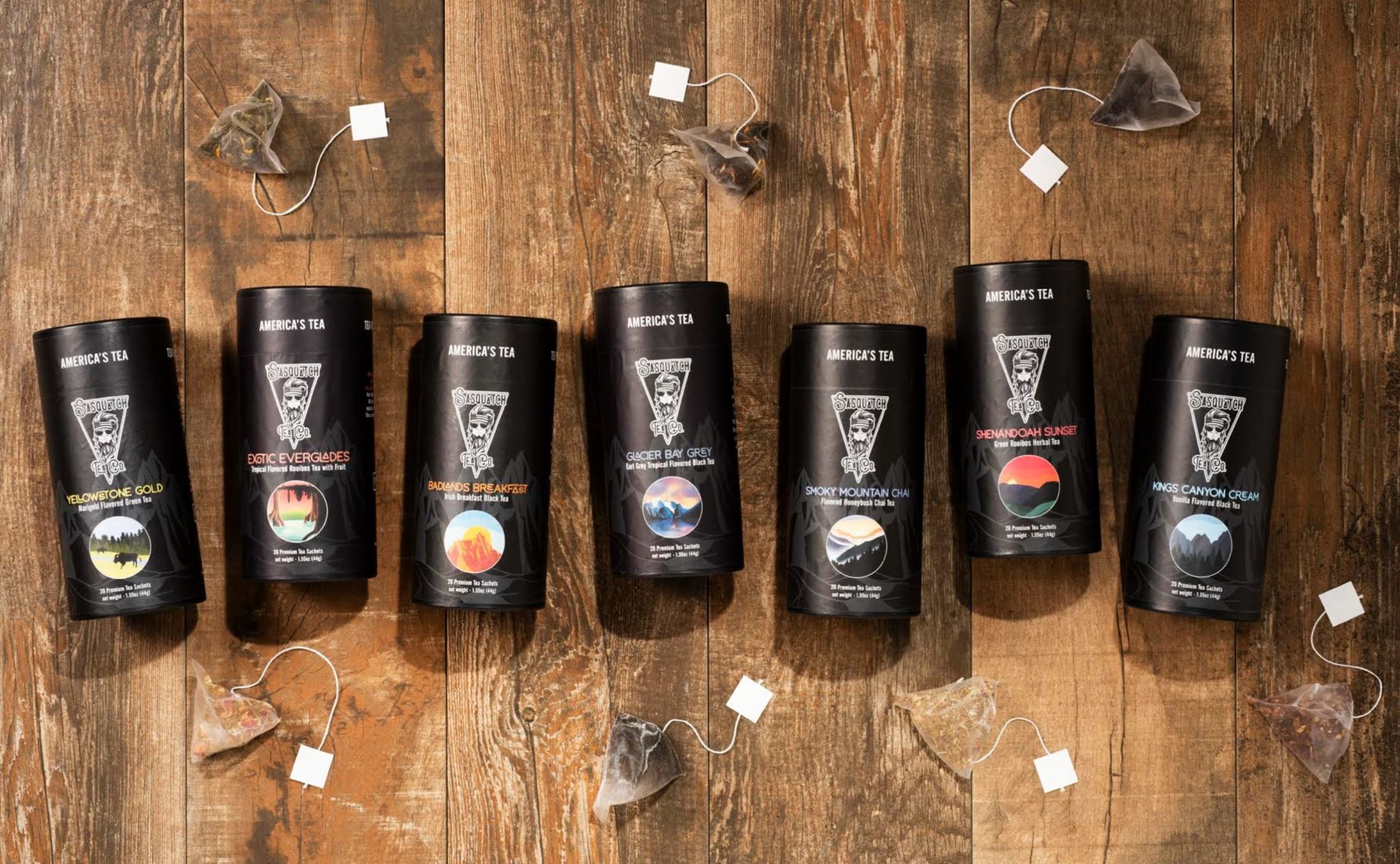 The Sasquatch Tea family