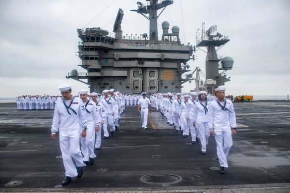 USS Nimitz heading to Middle East, defense official says