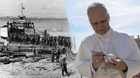 Pope Leo XIV’s father served as a Navy officer during D-Day invasion