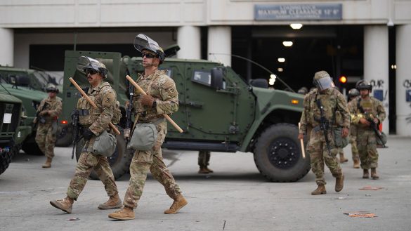 Noem defends Trump’s decision to send National Guard to Los Angeles