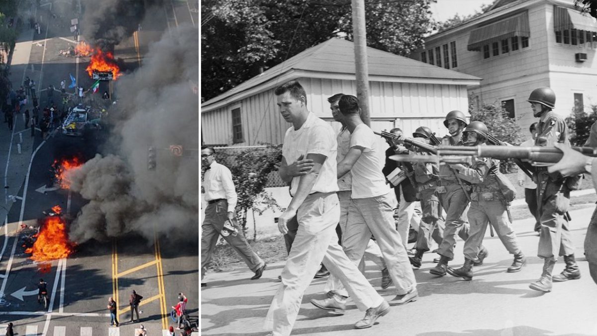 Presidents from Trump to Lincoln who sent troops to quell US civil unrest