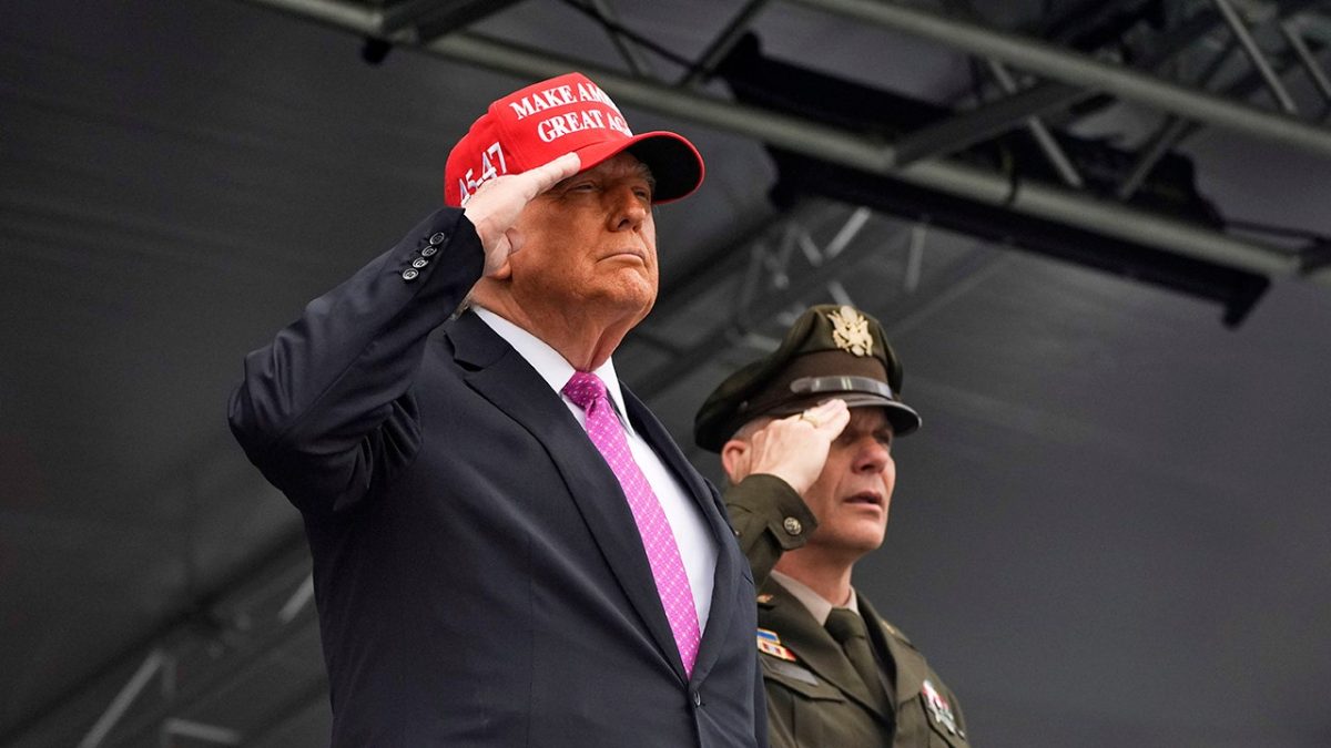 Trump issues a word of caution for anyone who protests his military parade
