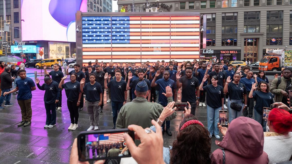 Air Force, Space Force hit recruiting goals months ahead of schedule