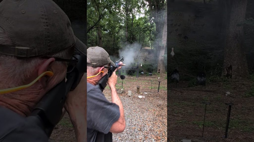 Benelli M4 vs 80-yard Gong!