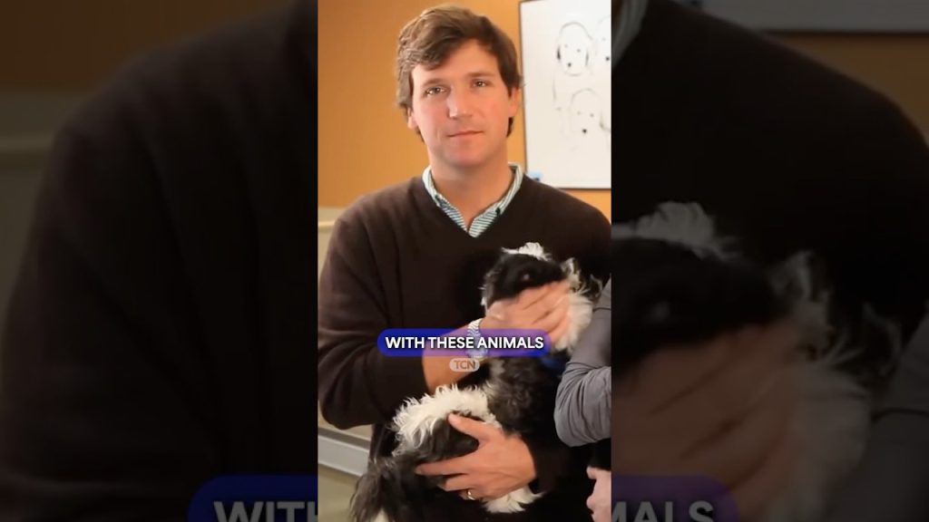 Tucker Carlson LOVES Dogs