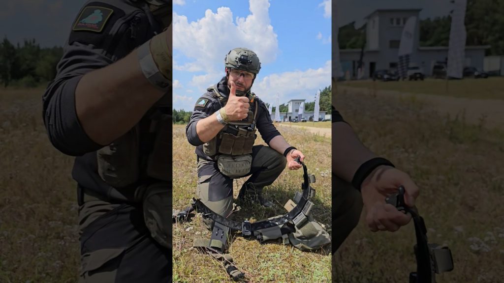 Shooters belt setup for Czech Combat shooting competition