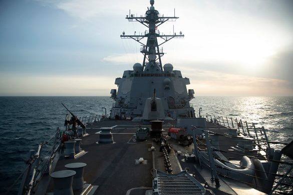 Navy destroyer at southern border intercepts 3,439 pounds of cocaine
