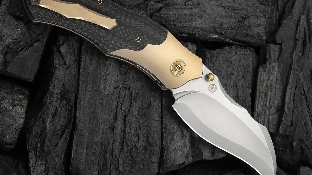 Grant Chambers-designed Orc Boss Surfaces in We Knife Co. Catalog
