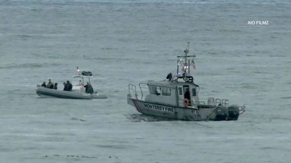 Three killed in small plane crash off California coast near Monterey