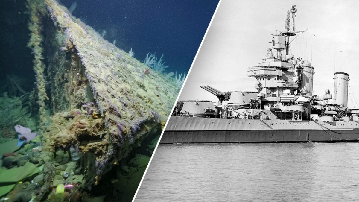 Historic USS New Orleans bow found 2,200 feet underwater after 80 years